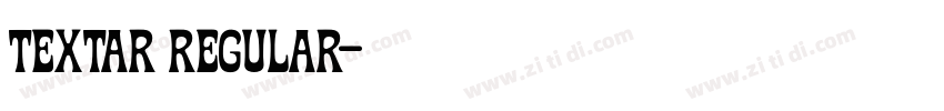 Textar Regular字体转换 Textar Regular字体转换
